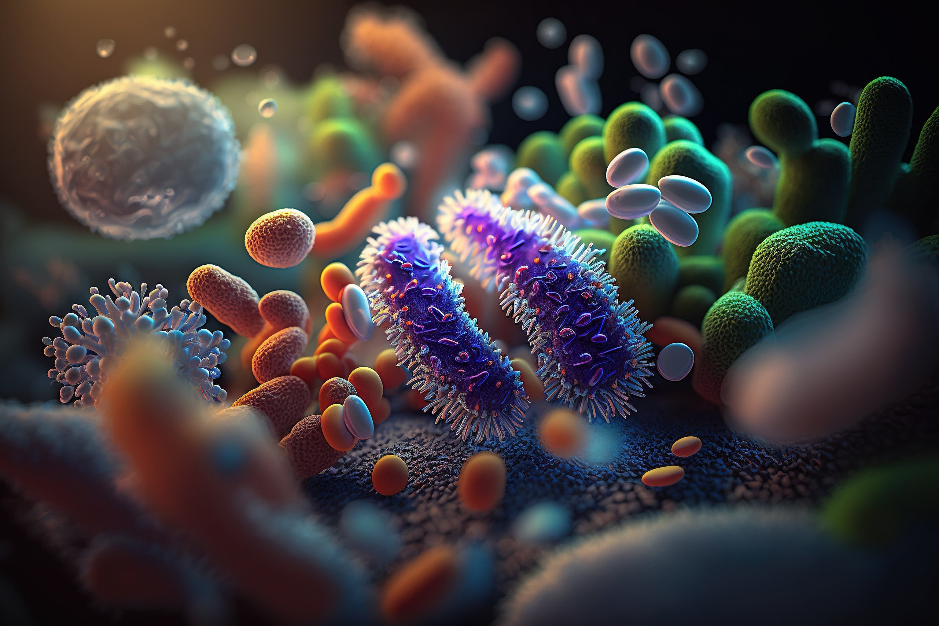 Das Mikrobiom: ein hochkomplexes Ökosystem im menschlichen Körper ...