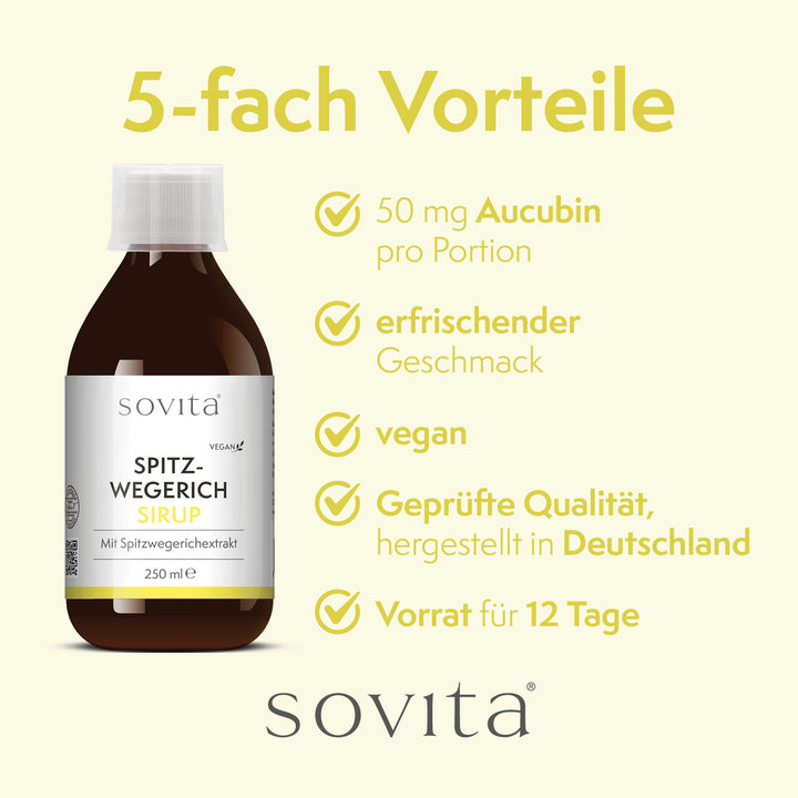 sovita Spitzwegerich Extrakt 250ml