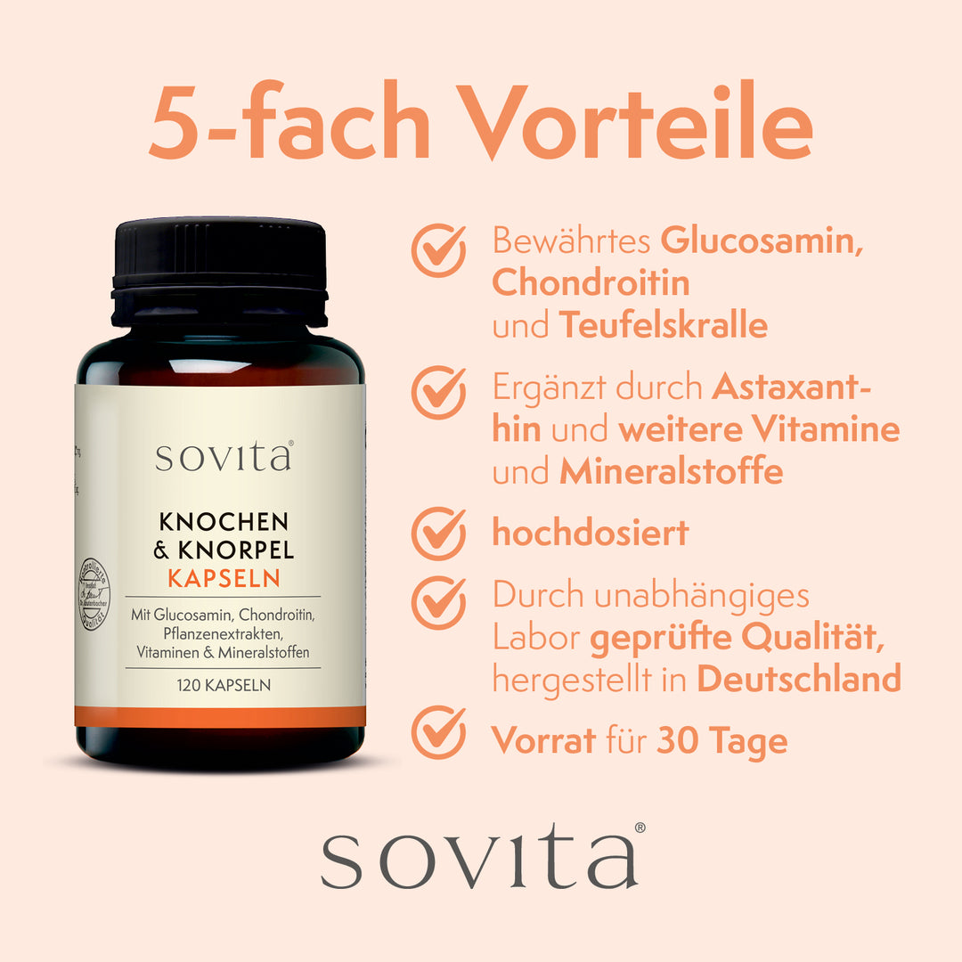 sovita Knochen & Knorpel Kapseln