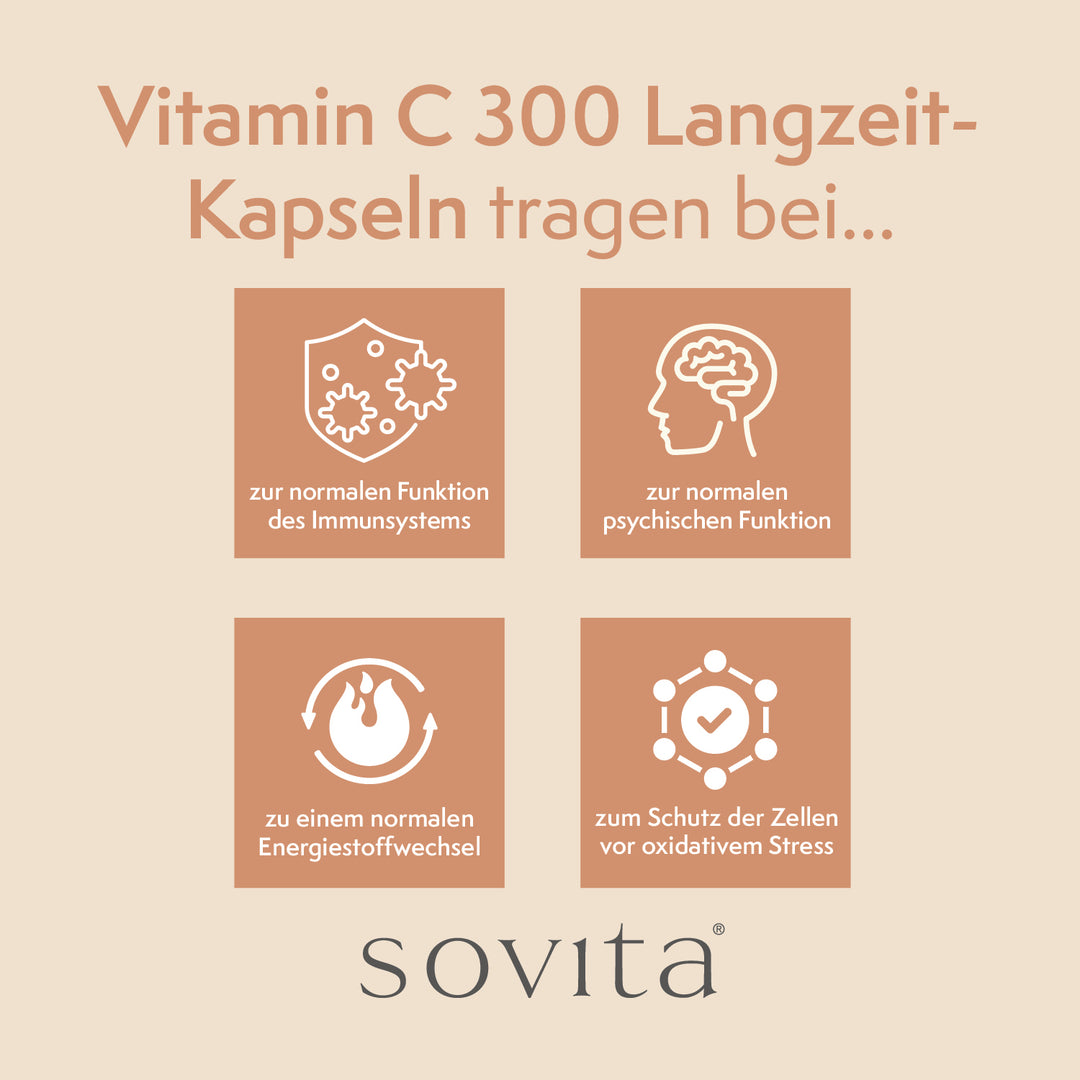 sovita Vitamin C 300 Langzeit-Kapseln