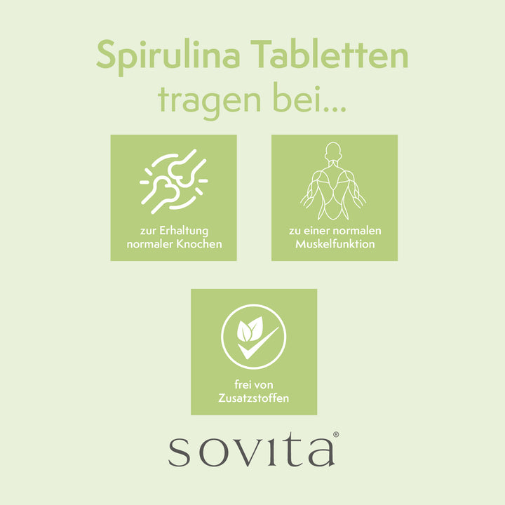 sovita Spirulina Tabletten BIO