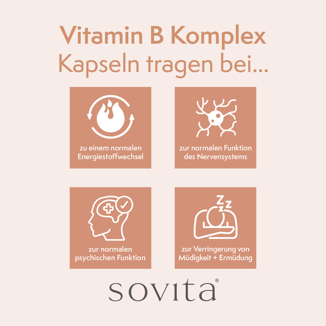 sovita Vitamin B-Komplex Kapseln