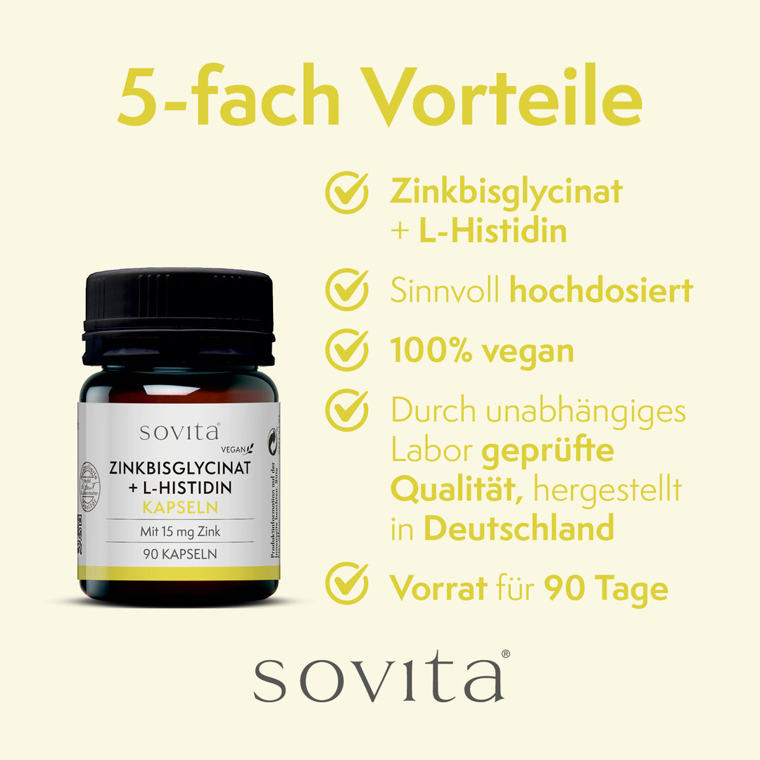 sovita Zinkbisglycinat + L-Histidin