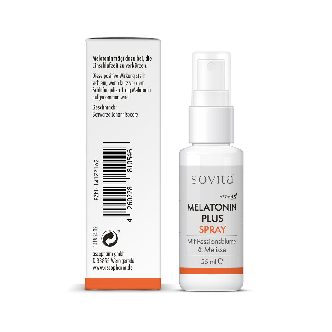 melanotan wirkung N1 Melatonin Schlaf Spray sovita Melatonin Plus Spray I
