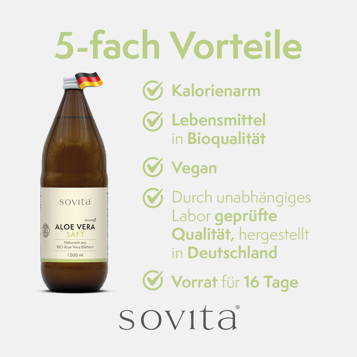 sovita Aloe Vera Saft BIO