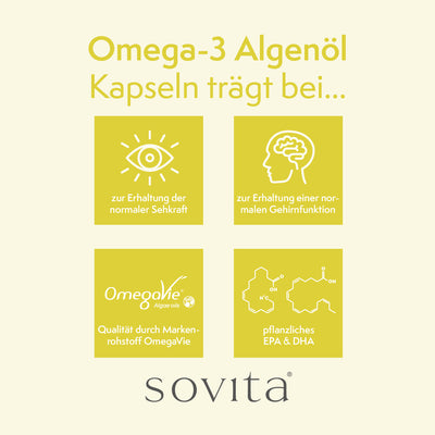 sovita Omega-3 Algenöl