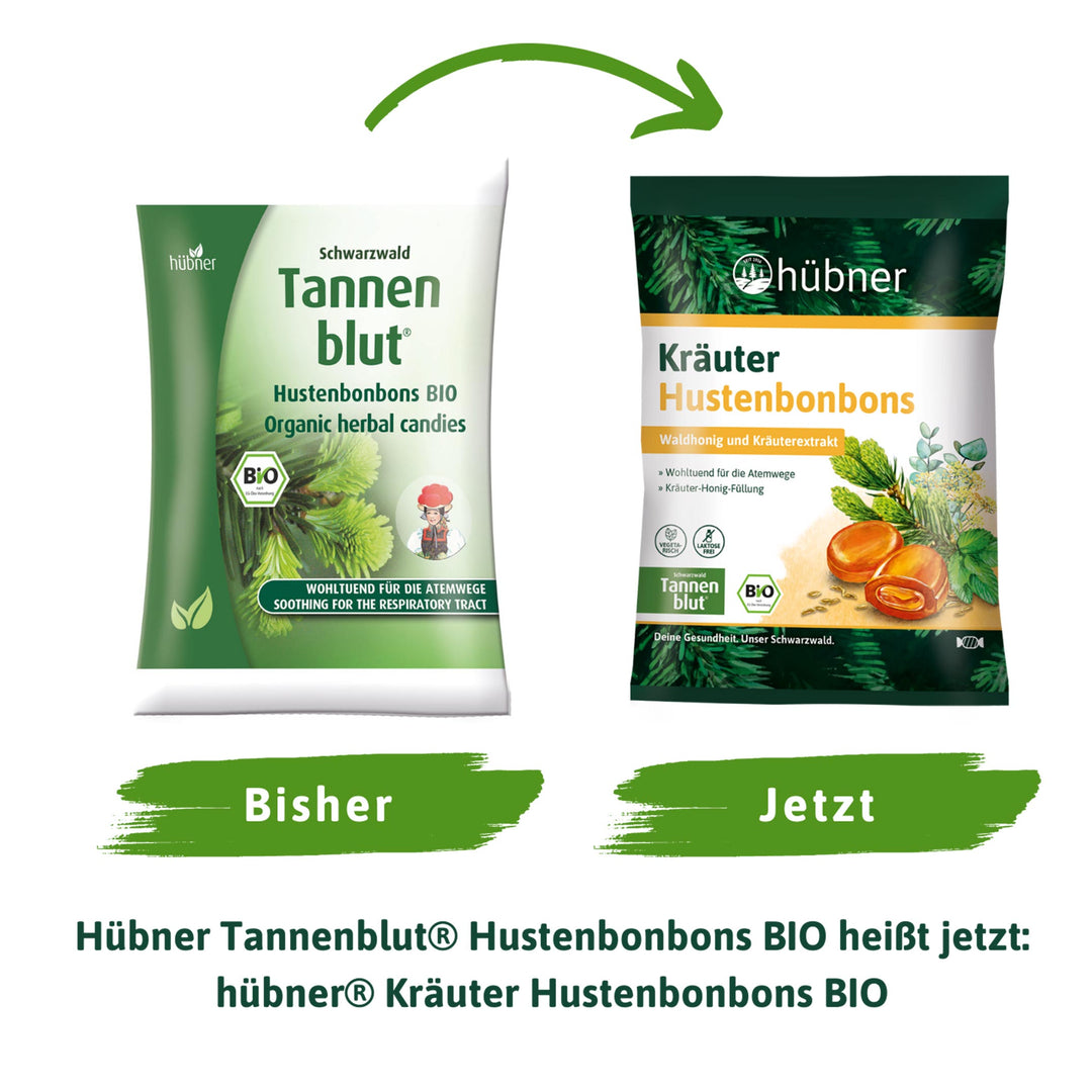 Hübner Kräuter Hustenbonbons