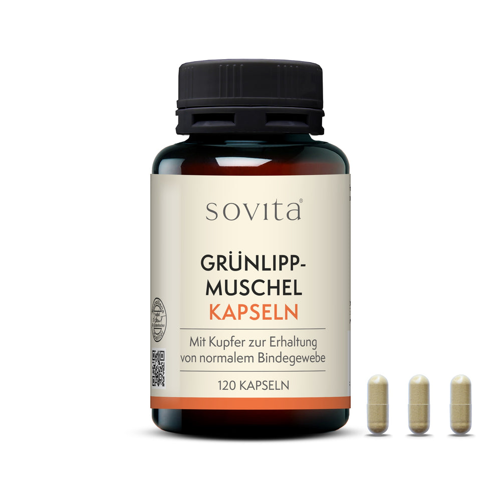Grünlippmuschel Kapsel von sovita 