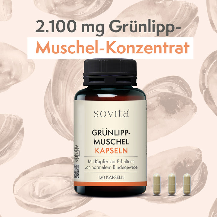 sovita Grünlippmuschel Kapseln
