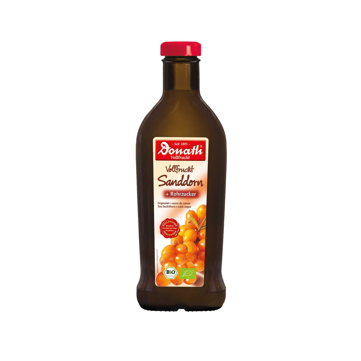 Donath BIO Vollfrucht Sanddorn+Rohrzucker (500 ml)
