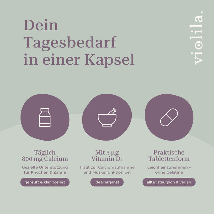 violila Calcium + D3 Tabletten