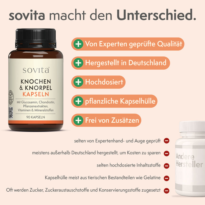 sovita Knochen & Knorpel Kapseln
