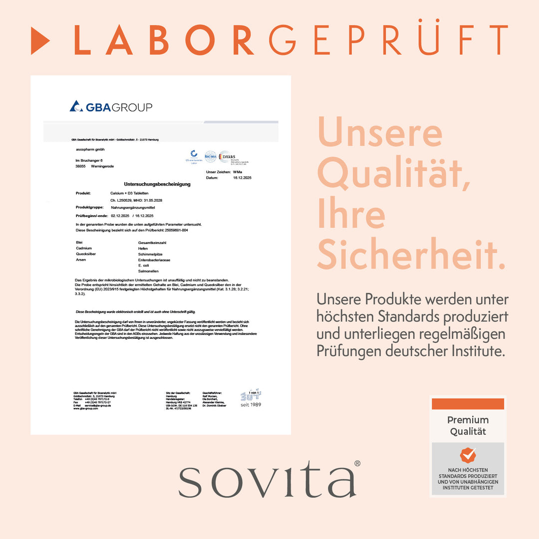 sovita Calcium + D3 Tabletten