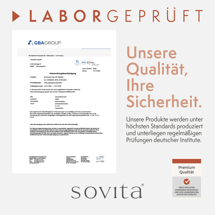 sovita Vitamin B-Komplex Opti 100 Tabletten