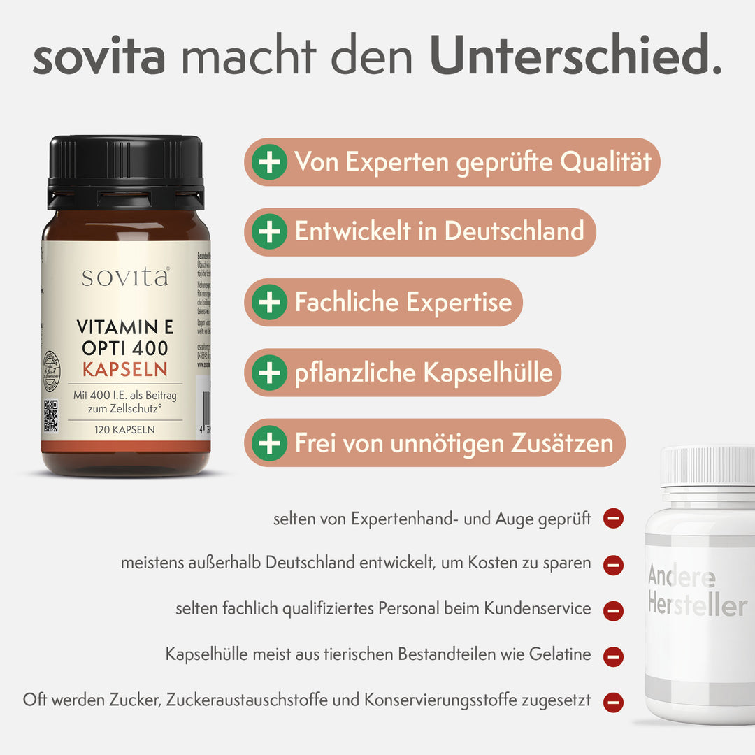 sovita Vitamin E Opti 400 Kapseln