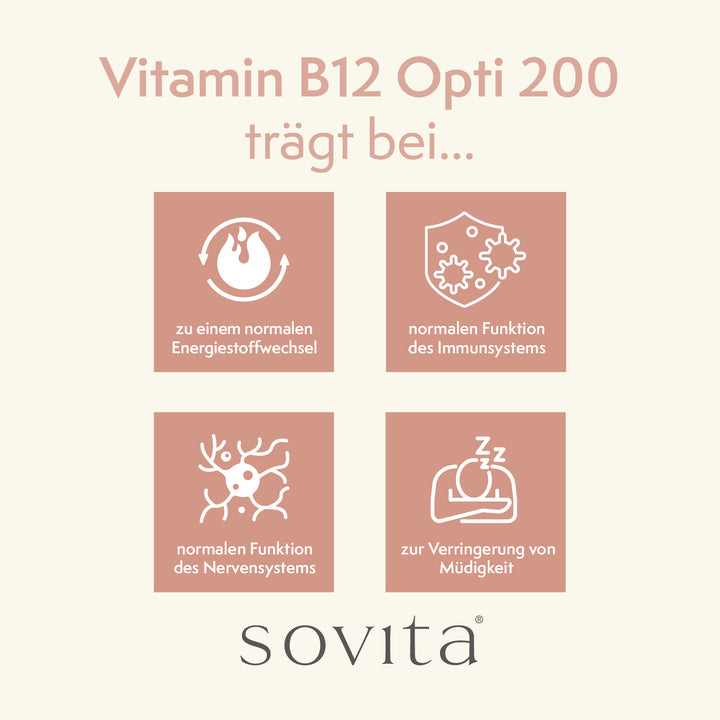sovita Vitamin B12 Opti 200 Tabletten