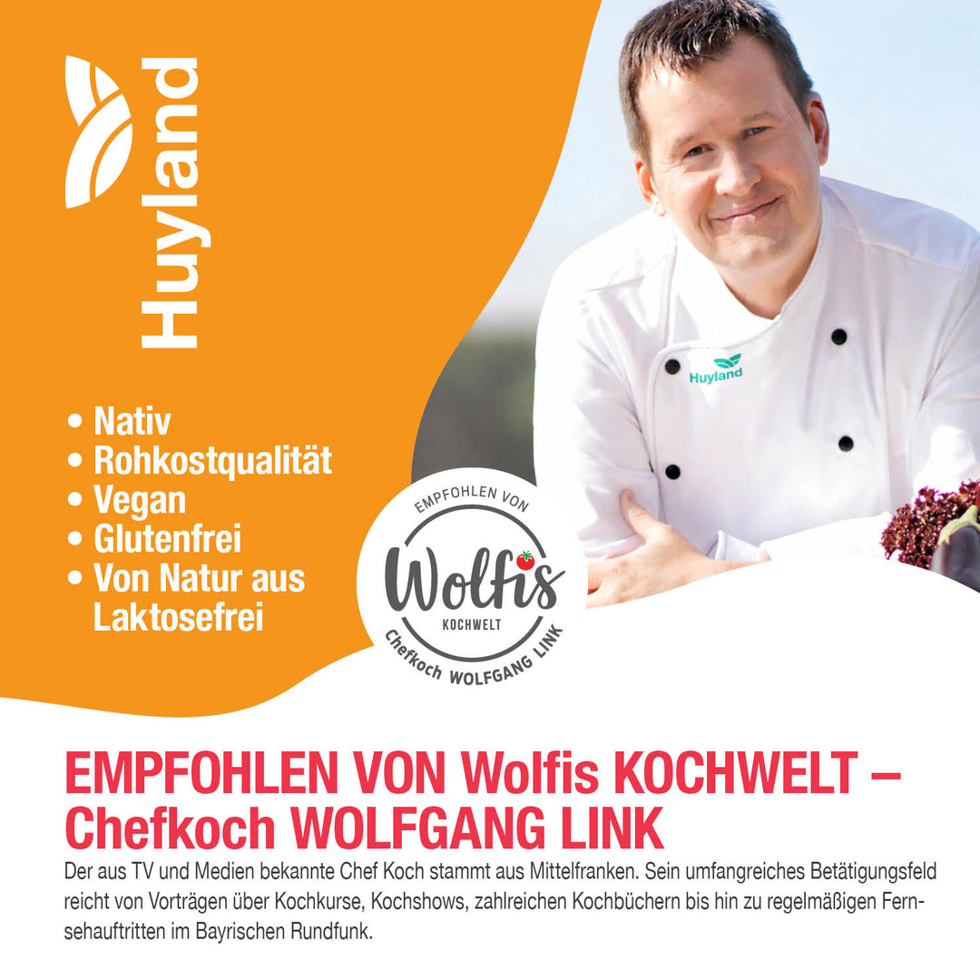 Huyland Harzer Bio Sonnenblumenöl mit Chili (250 ml)