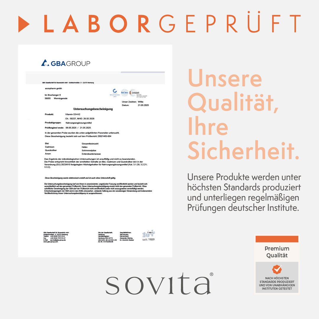 sovita D3 + K2 Tabletten