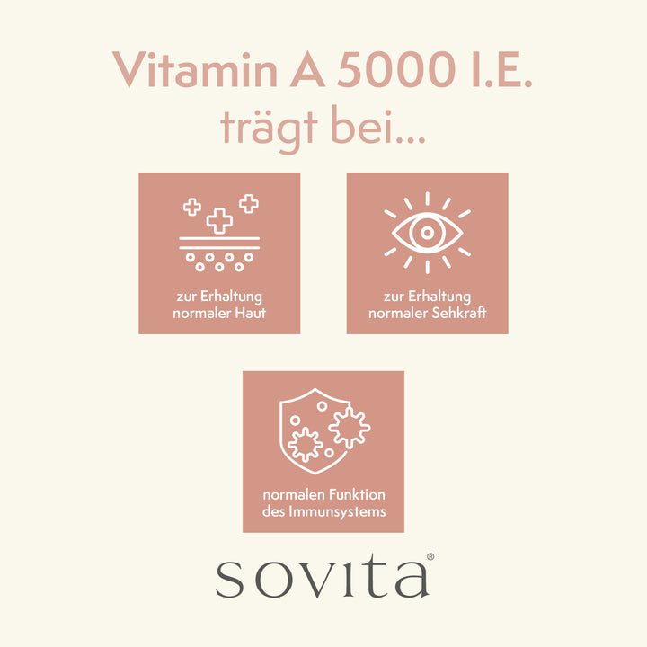 sovita Vitamin A 5000IE Tabletten