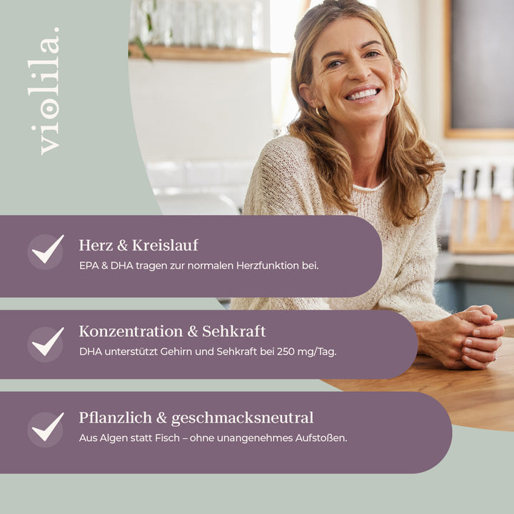 violila Omega 3 Algenöl Kapseln