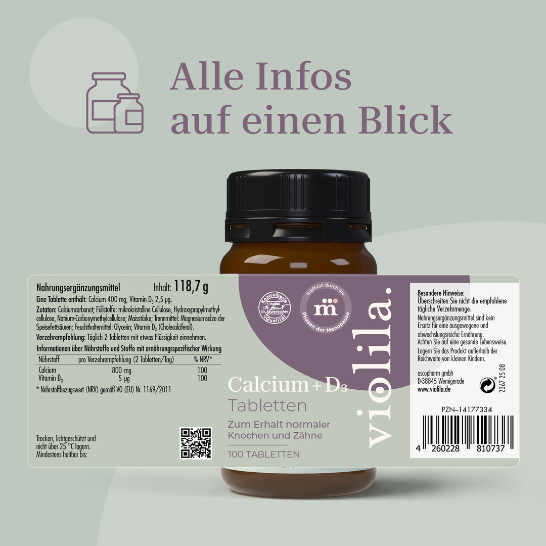 violila Calcium + D3 Tabletten