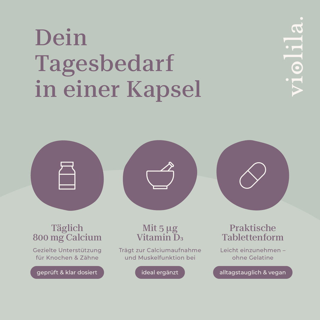 violila Calcium + D3 Tabletten
