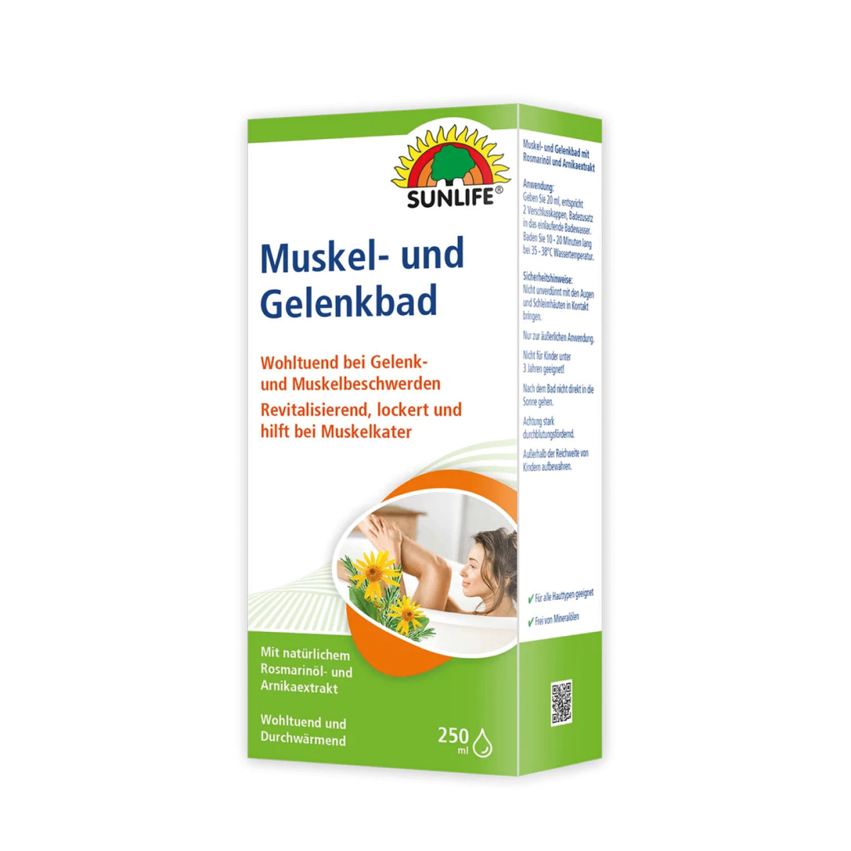 SUNLIFE Muskel- und Gelenkbad (250 ml)