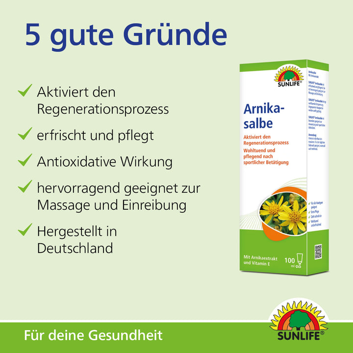 SUNLIFE Arnikasalbe (100 ml)