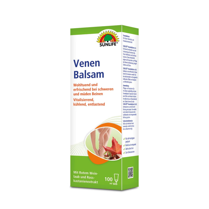 SUNLIFE Venen Balsam mit Rosskastanie (100 ml)