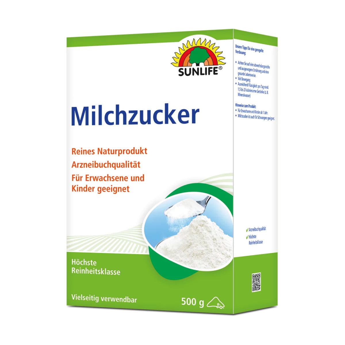 SUNLIFE Milchzucker (500 g)