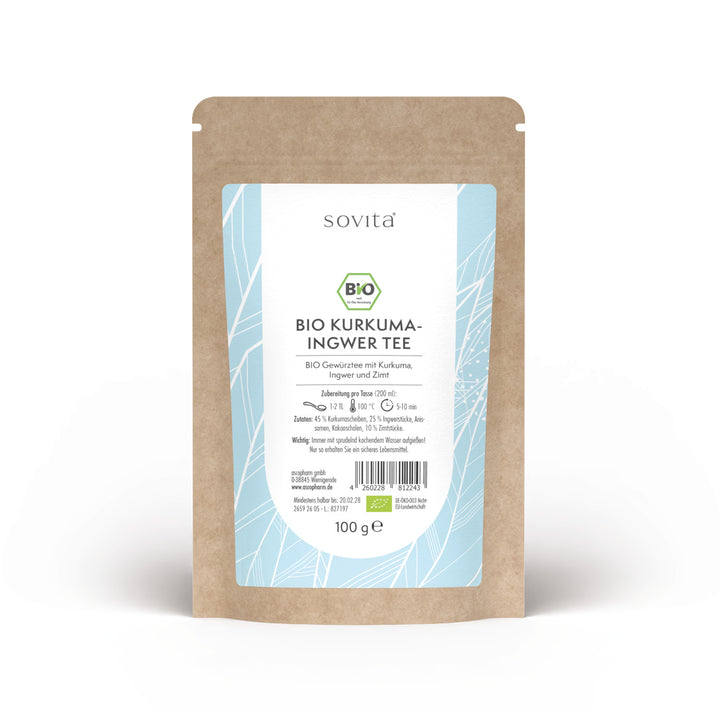 sovita Bio Kurkuma-Ingwer Tee