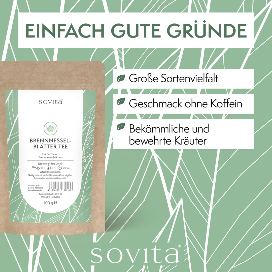 sovita Brennnesselblätter Tee