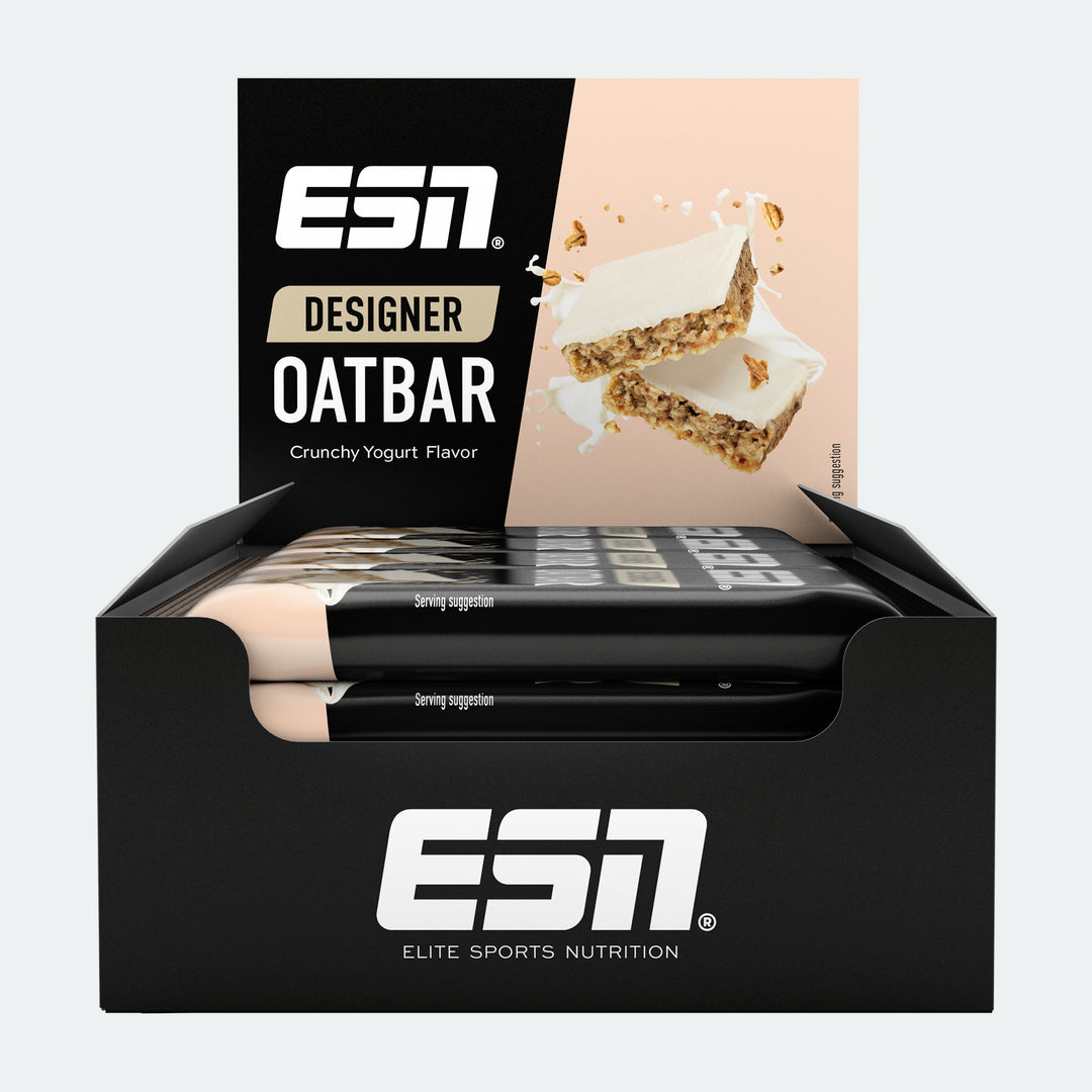 ESN Designer Oatbar Crunchy Yogurt | 12 x 100g