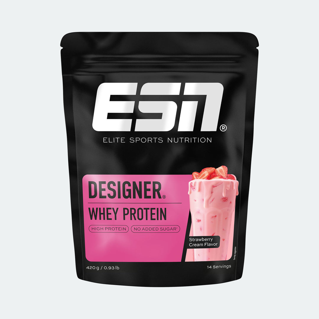ESN Designer Whey Protein Strawberry Cream | 420g Beutel