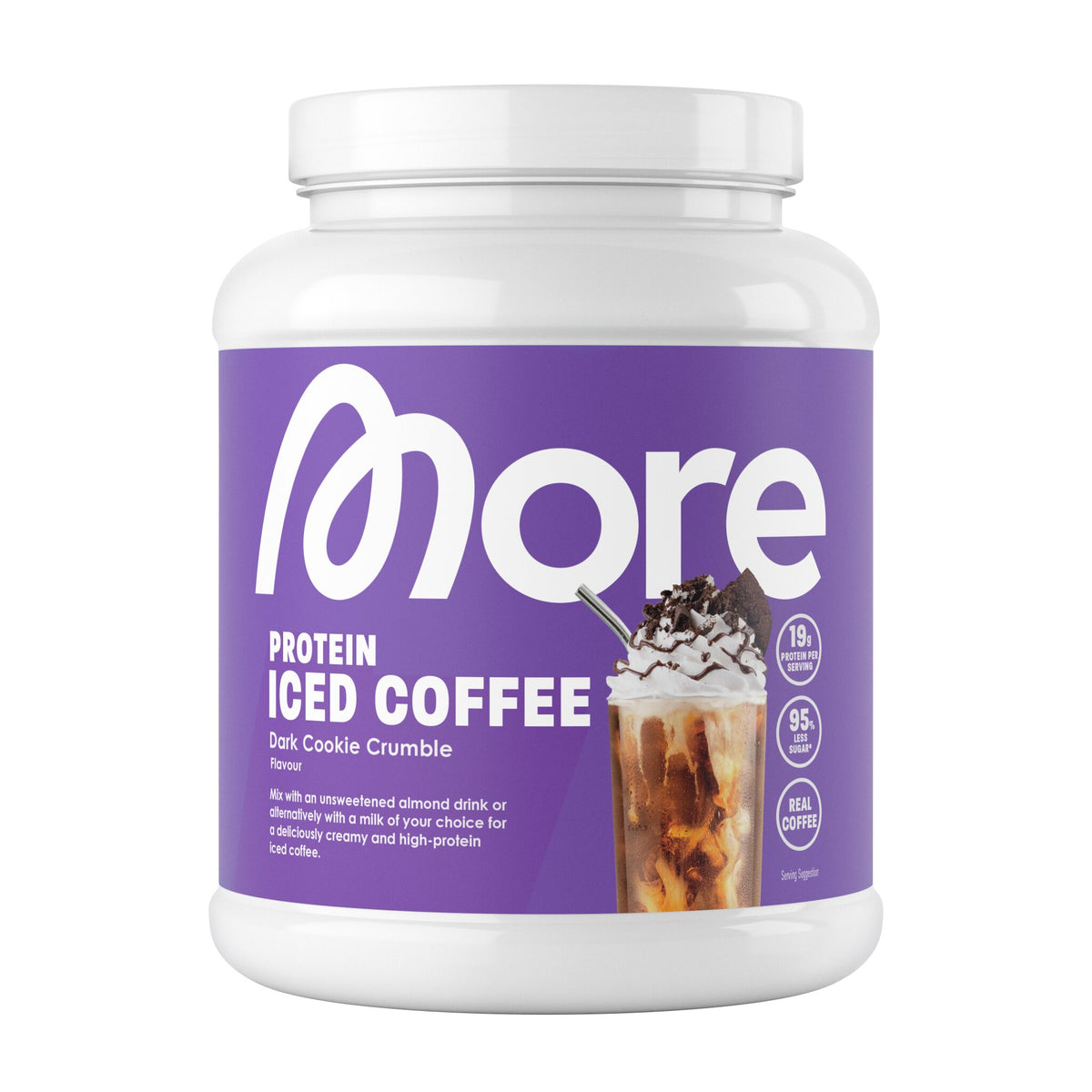 More Nutrition More Nutrition Protein Iced Coffee 500g Pulver, 500 g