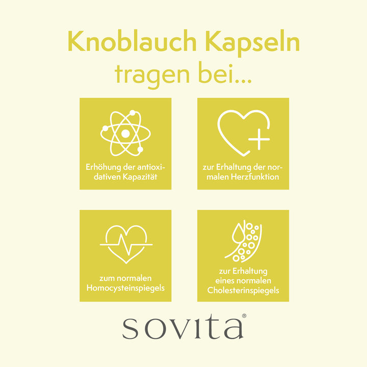 sovita Knoblauch Kapseln