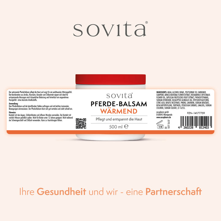 sovita Pferde-Balsam wärmend