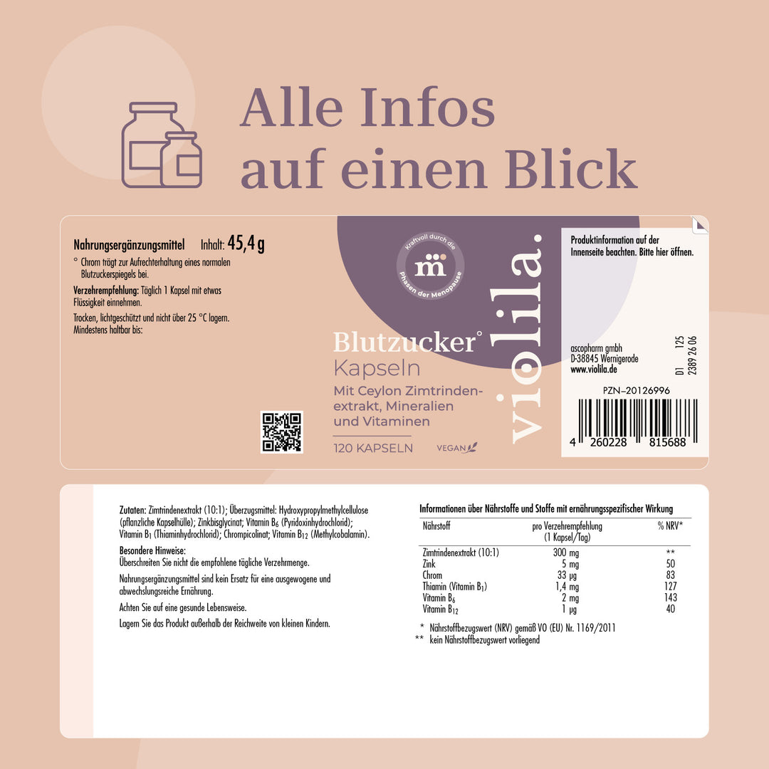 violila Blutzucker Kapseln
