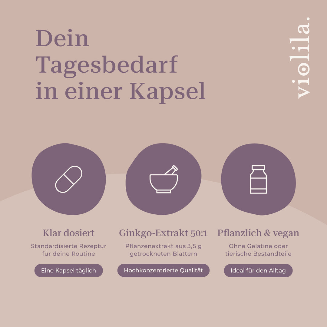 violila Ginkgo 70 Kapseln