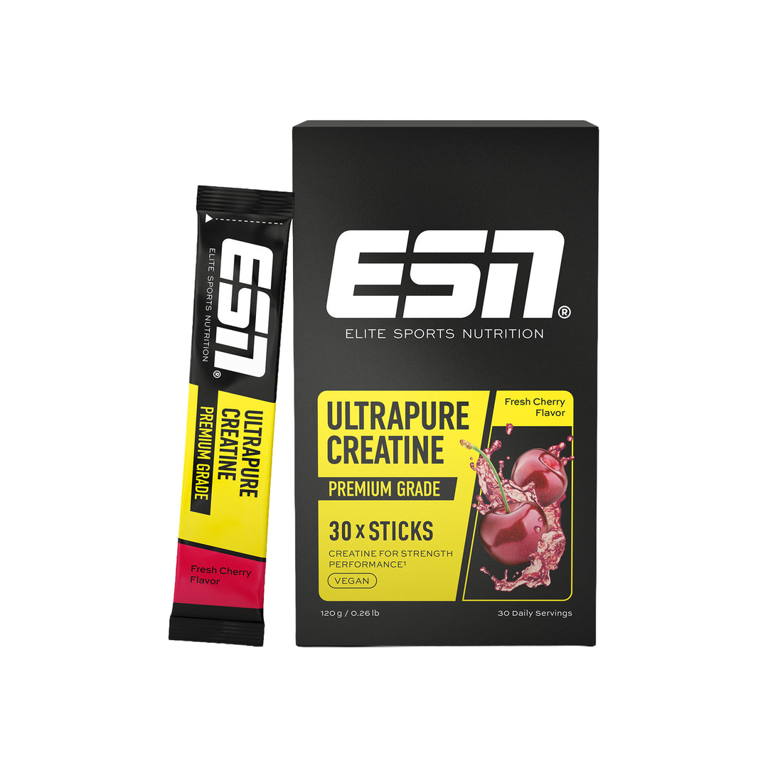 ESN Ultrapure Creatine Sticks Fresh Cherry I 30 x 4g