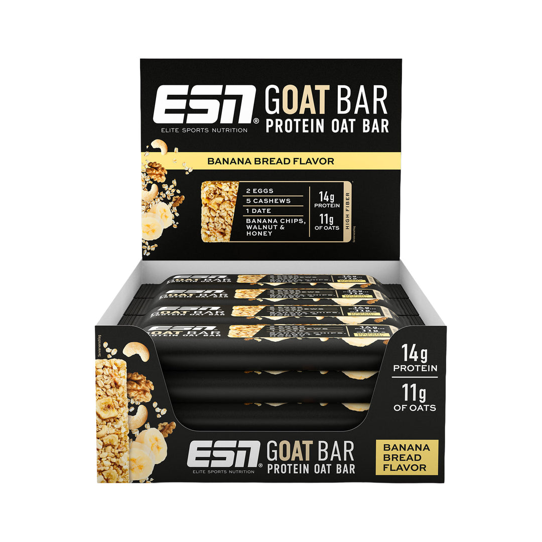 ESN GOAT Bar Banana Bread | 12 x 55g