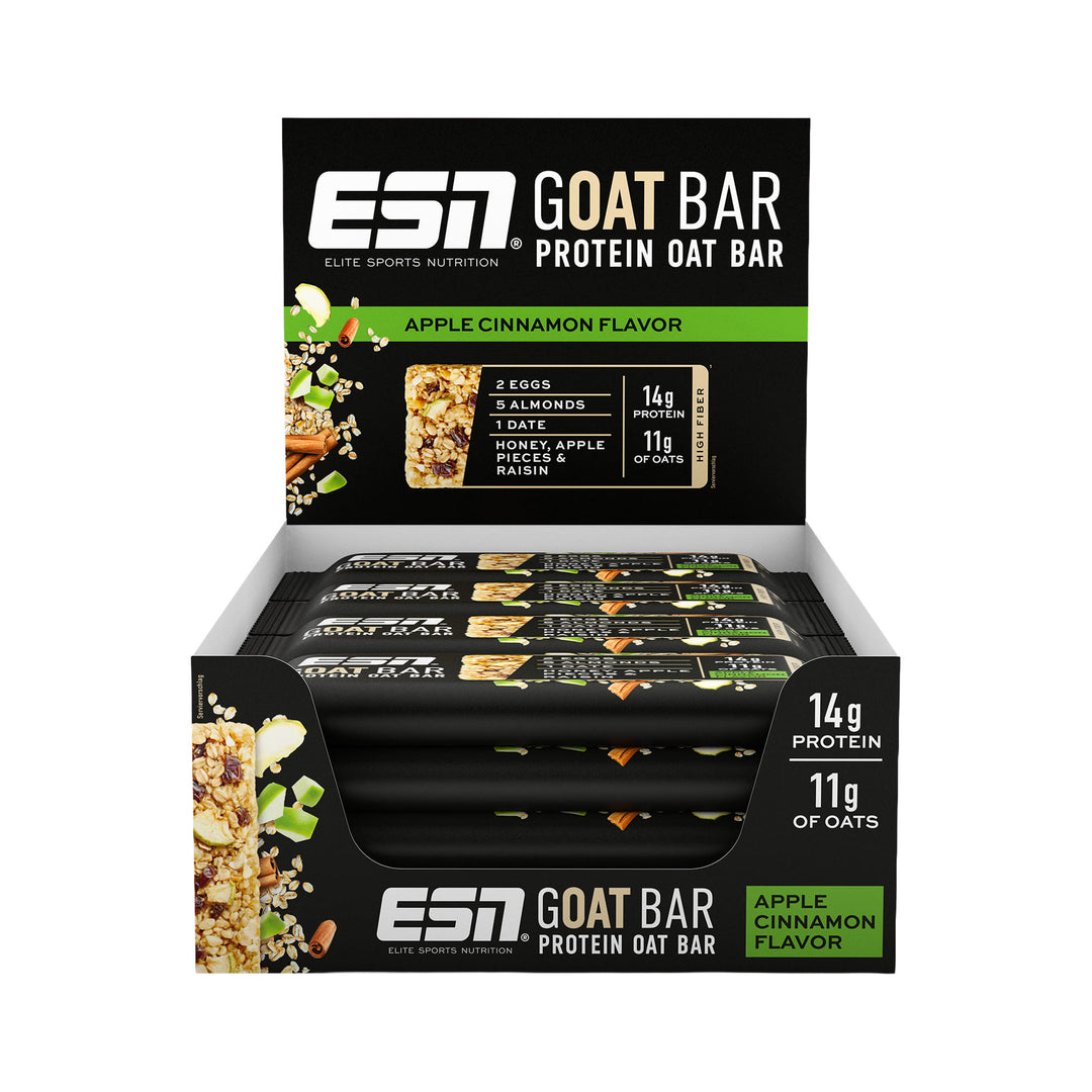ESN GOAT Bar Apple Cinnamon | 12 x 55g