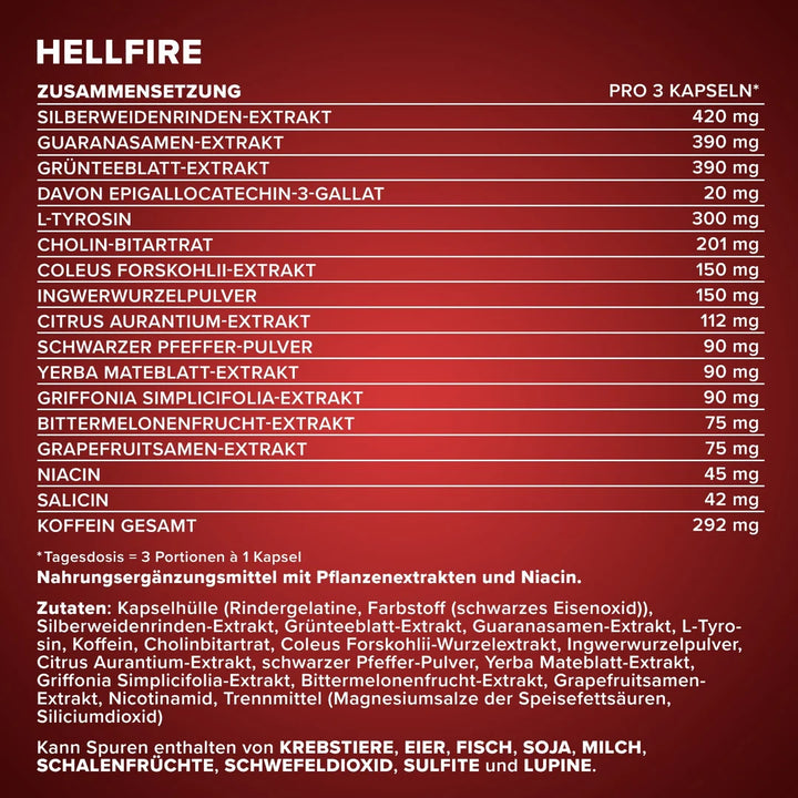IronMaxx - Hellfire Fatburner (150 Tricaps)