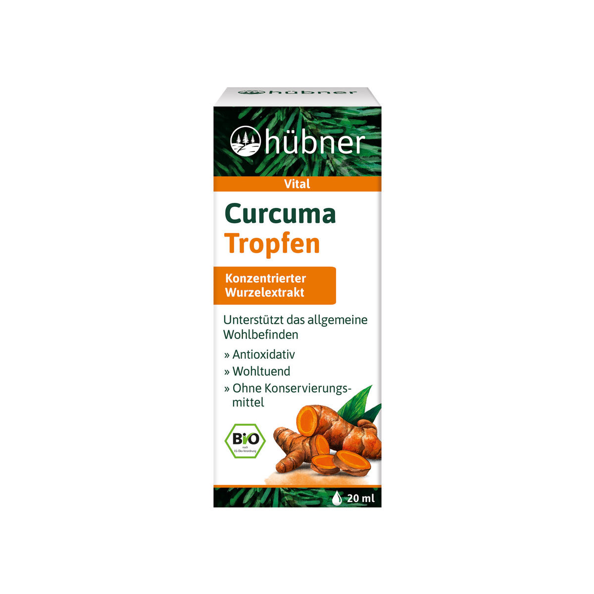 Hübner Curcuma Tropfen Bio (20 ml)