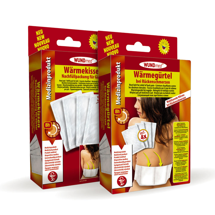 Wundmed Set Wärmegürtel plus Nachfüllpack