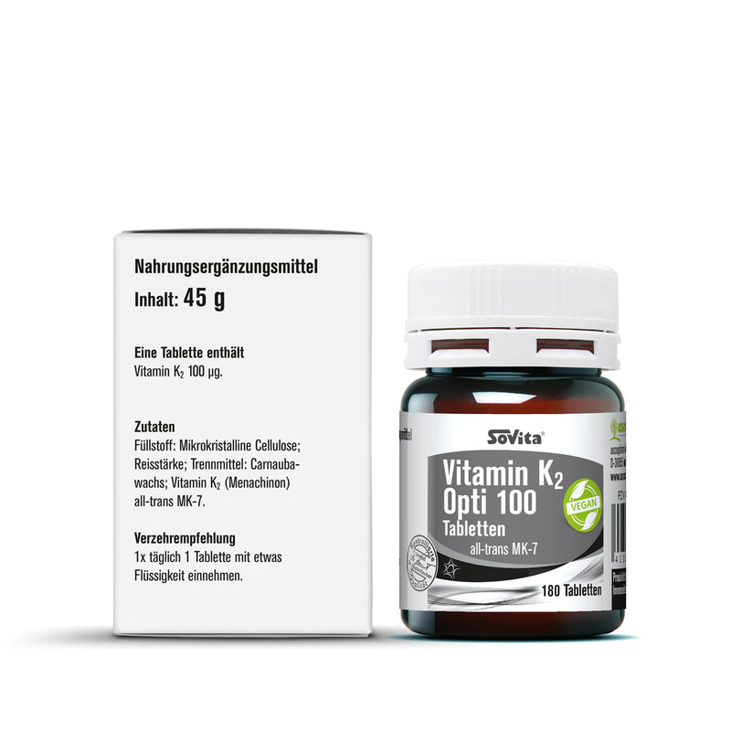 sovita Vitamin K2 Opti 100 Tabletten