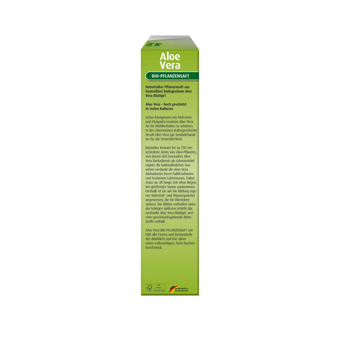 Hübner Aloe Vera Bio-Pflanzensaft