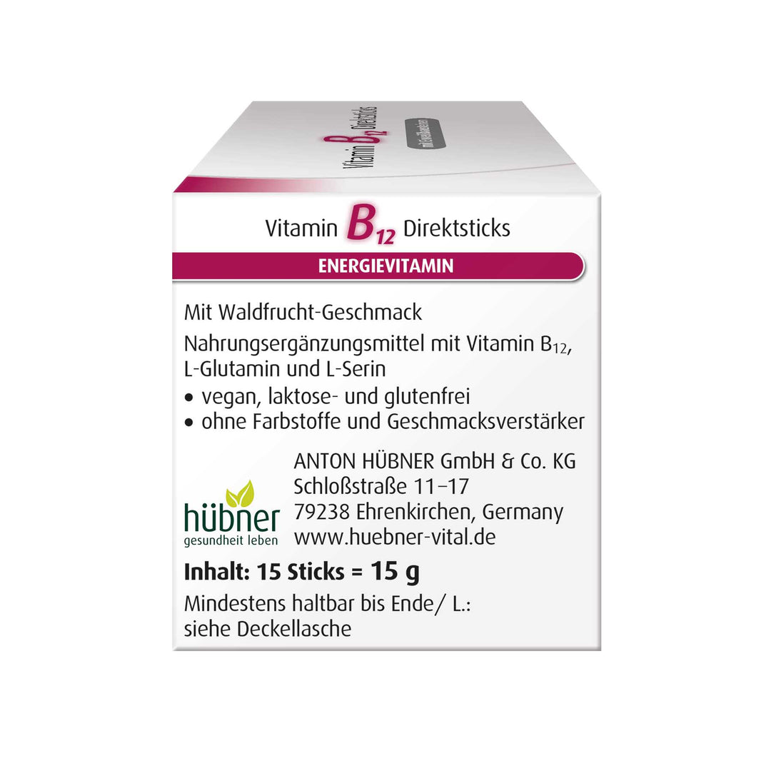 Hübner Vitamin B12 Direktsticks - Pulver