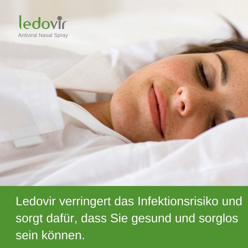 Ledovir verringert das Infektionsrisiko und sorgt dafür, dass Sie gesund und sorglos sein können.